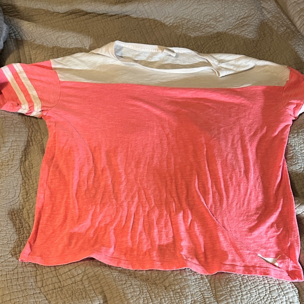 PINK Victoria's Secret baseball tee size L